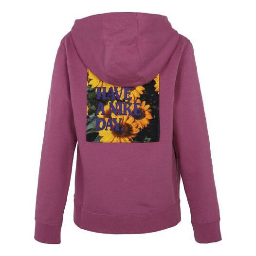 

Толстовка Nike B Nike Sportswear HBR STMNT HOODED PO LIGHT BORDEAUX, Розовый