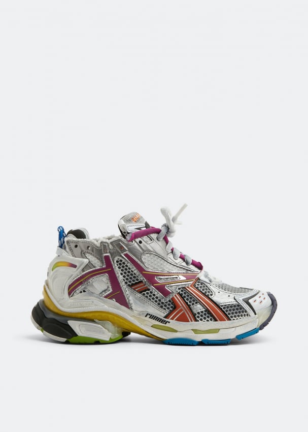 Кроссовки BALENCIAGA Runner sneakers, разноцветный
