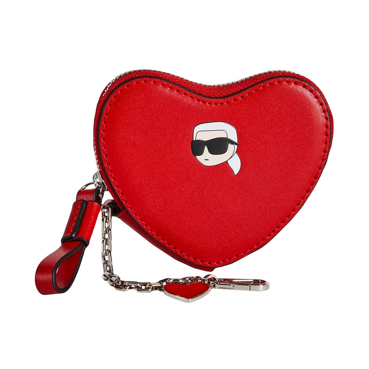 

Кошелек для монет Karl Lagerfeld Valentine Heart, красный