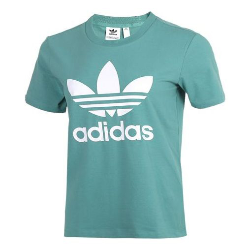 Футболка Adidas originals Chest Logo Sports Short Sleeve Green, Зеленый