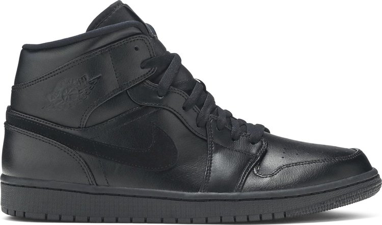 Air Jordan 1 Mid Triple Black