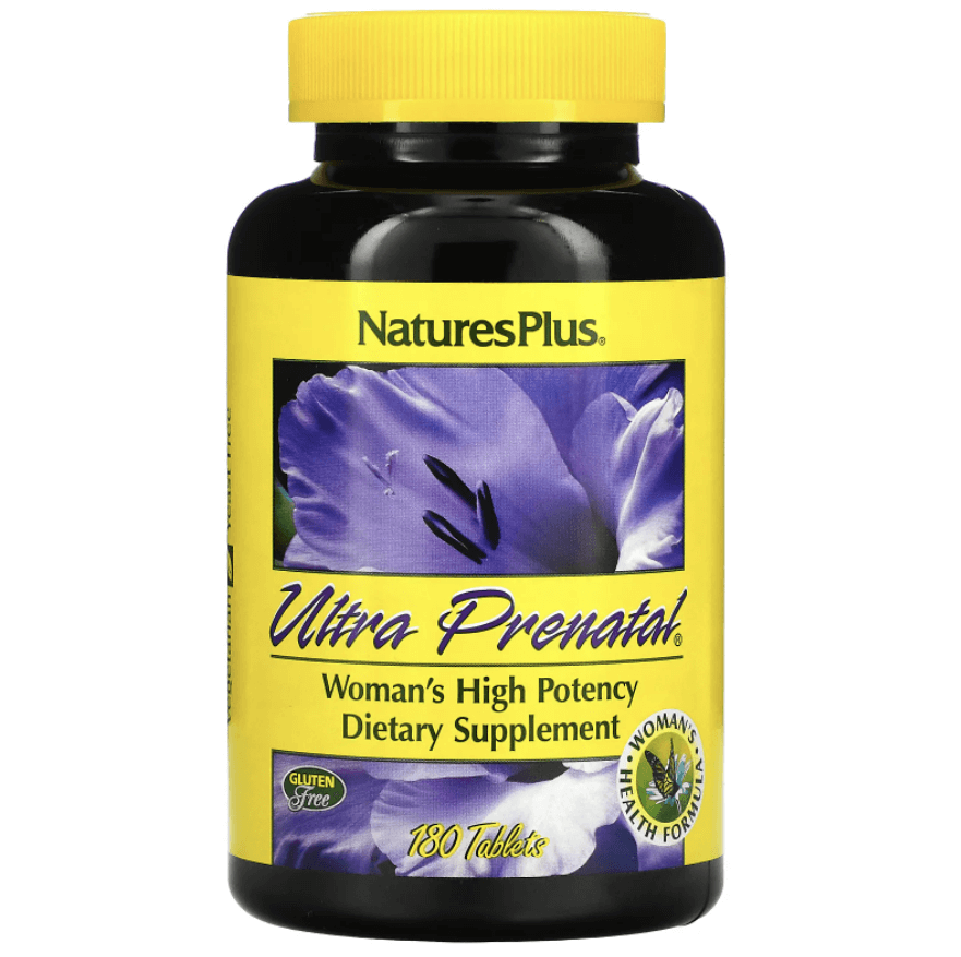 Ultra Prenatal, 180 таблеток, NaturesPlus цена и фото