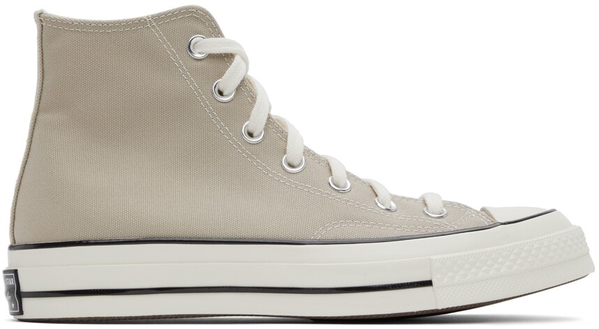 

Серые высокие кеды Chuck 70 Converse
