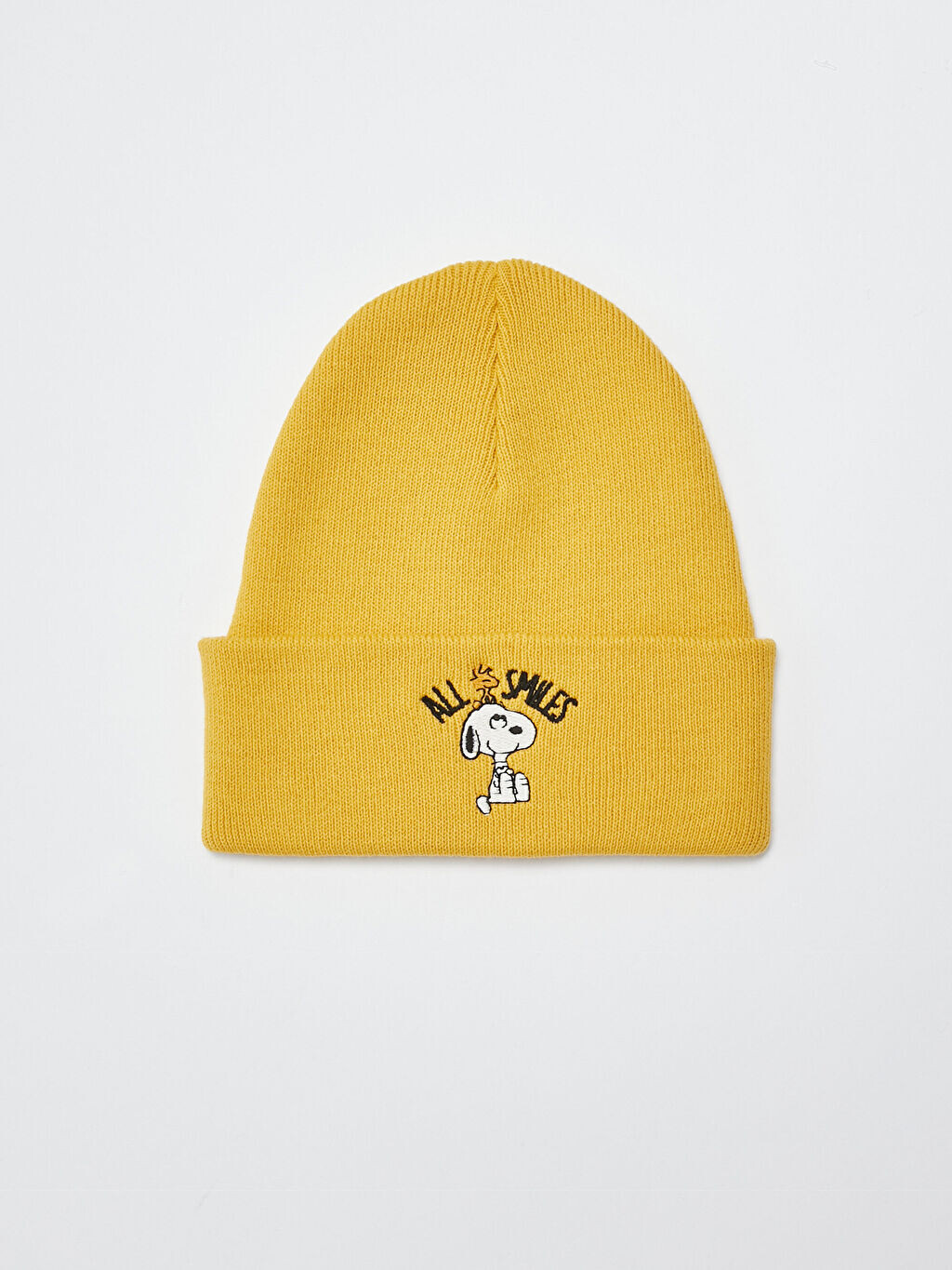 

Вязаная шапка с вышивкой Girl Snoopy LCW Accessories