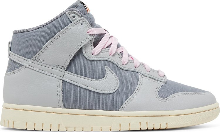 Кроссовки Nike Dunk High Vintage 'Certified Fresh - Particle Grey', серый - фото