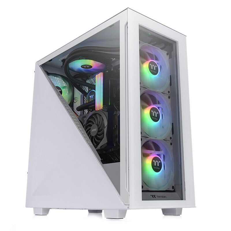 

Корпус Thermaltake Divider 300 TG, Mid Tower, белый