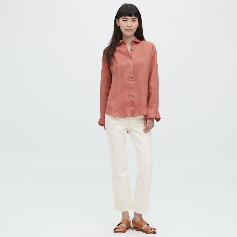 

Брюки Uniqlo, молочный