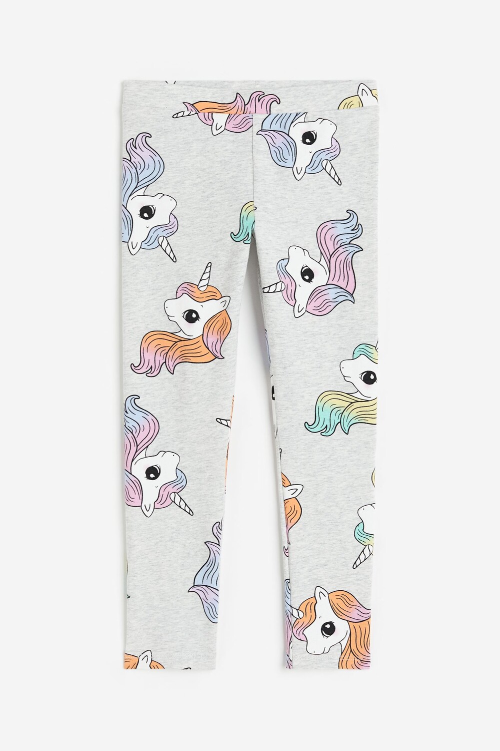 

Леггинсы H&M Kids Unicorn, светло-серый