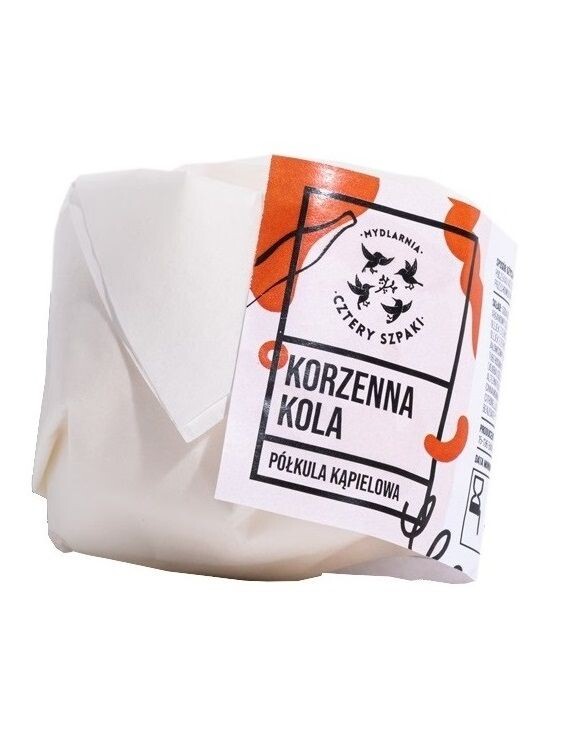

Mydlarnia Cztery Szpaki Korzenna Kola полусфера для ванны, 55 g