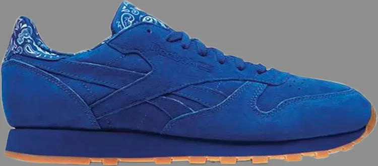 

Кроссовки classic leather tdc Reebok, синий