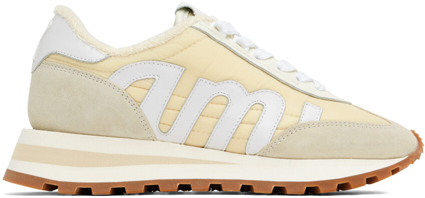 

Бежевые и Off-White кроссовки Ami de Cœur Rush AMI Alexandre Mattiussi