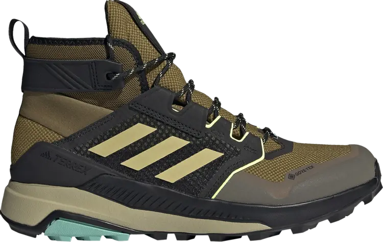 

Кроссовки Adidas Terrex Trailmaker Mid GTX 'Wild Moss', зеленый