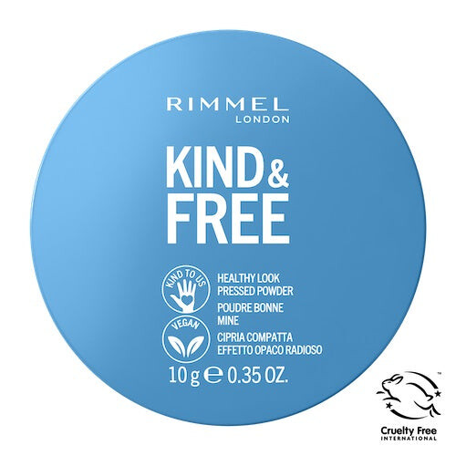 

Rimmel Веганская прессованная пудра Kind & Free 020 Light 10г