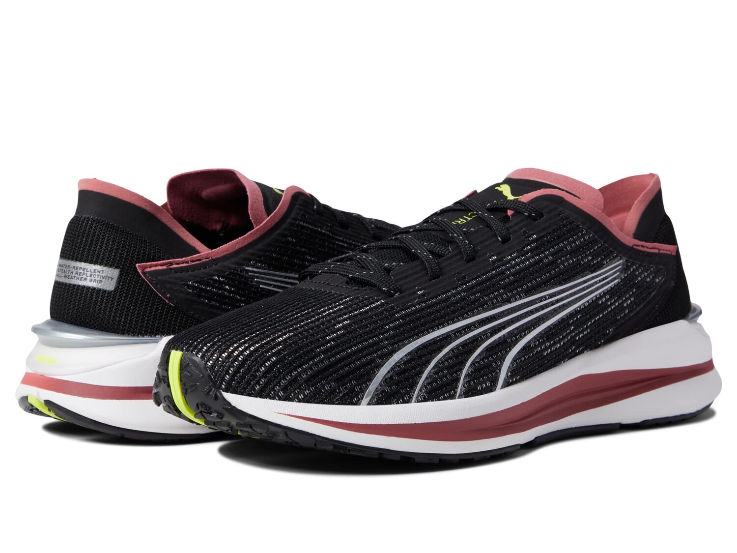 

Кроссовки Puma Electrify Nitro WTR, черно-розовый, Черный
