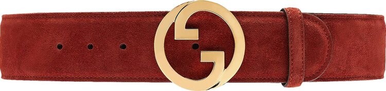 

Ремень Gucci Blondie Wide Belt Deep Red