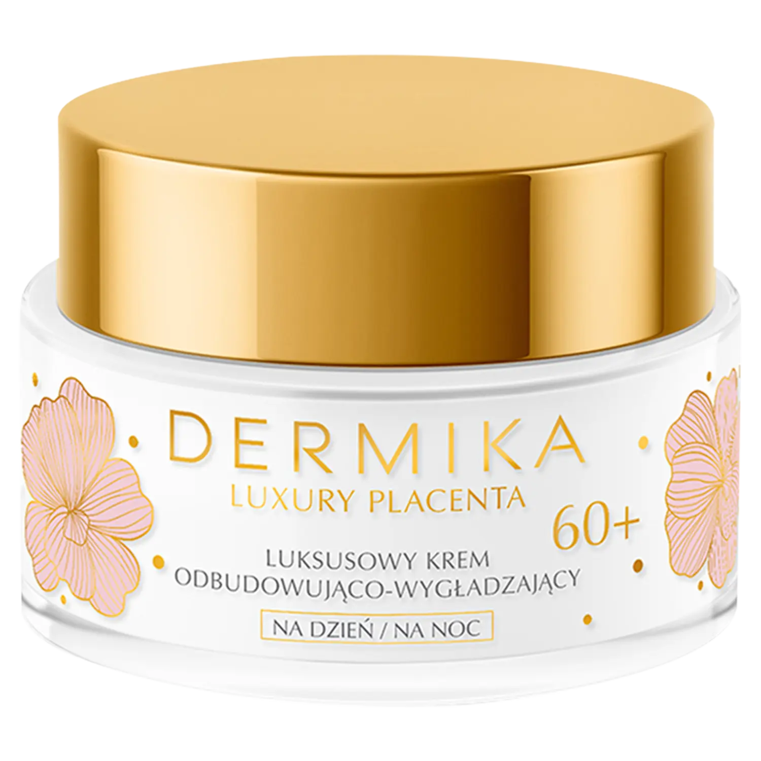 Dermika Luxury Placenta разглаживающий крем для лица 60+, 50 мл