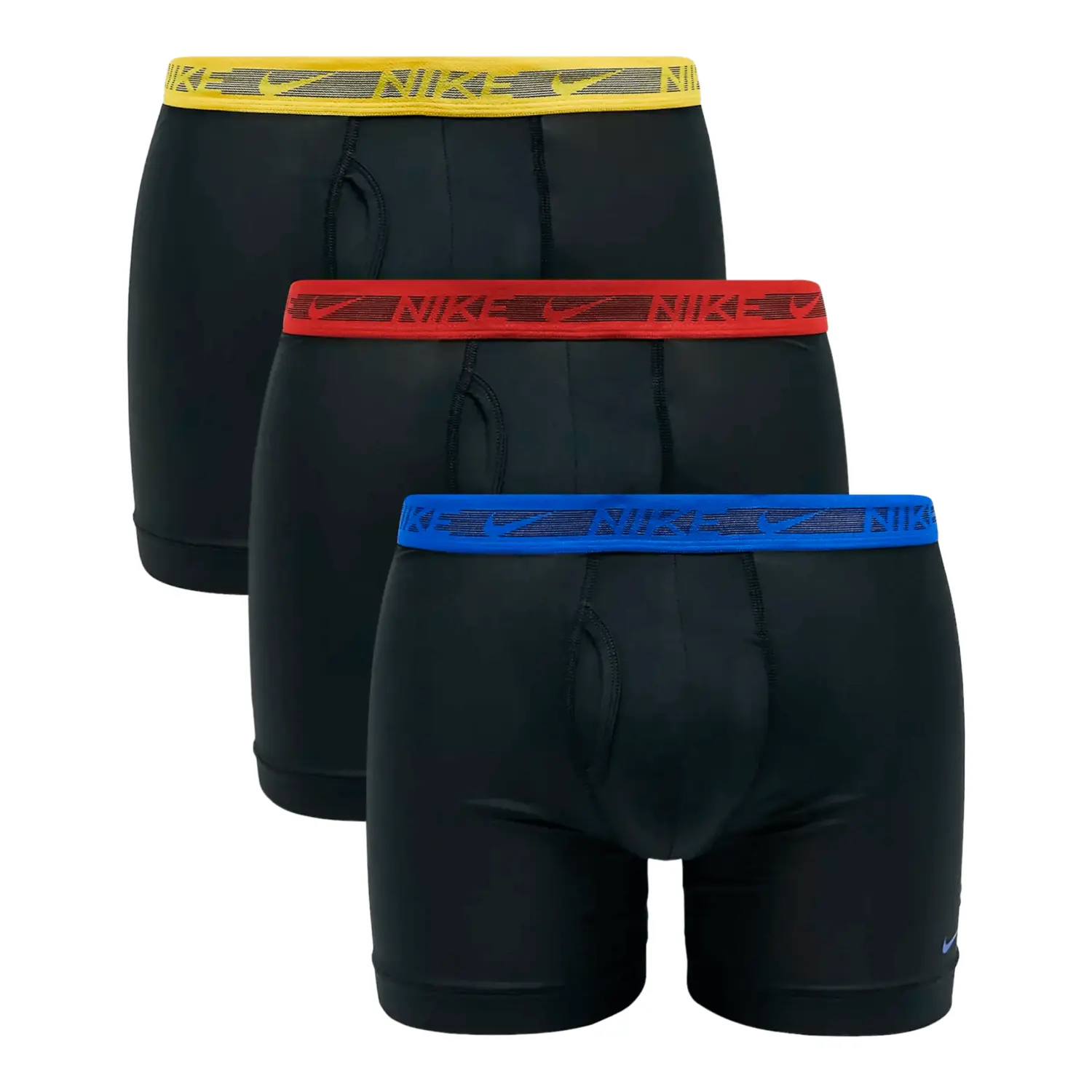 

Трусы боксеры Nike 3 Pack Of Briefs With Coloured Waistbands, 3 предмета, черный