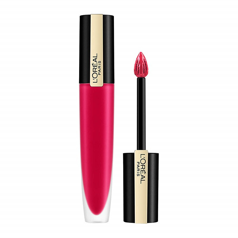 

L'Oreal Paris Жидкая губная помада Rouge Signature Matte Liquid Lipstick 114, представляющая собой 7 мл