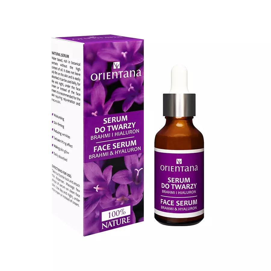 

ORIENTANA Био сыворотка для лица Brahmi and Hyaluronic Acid 30мл
