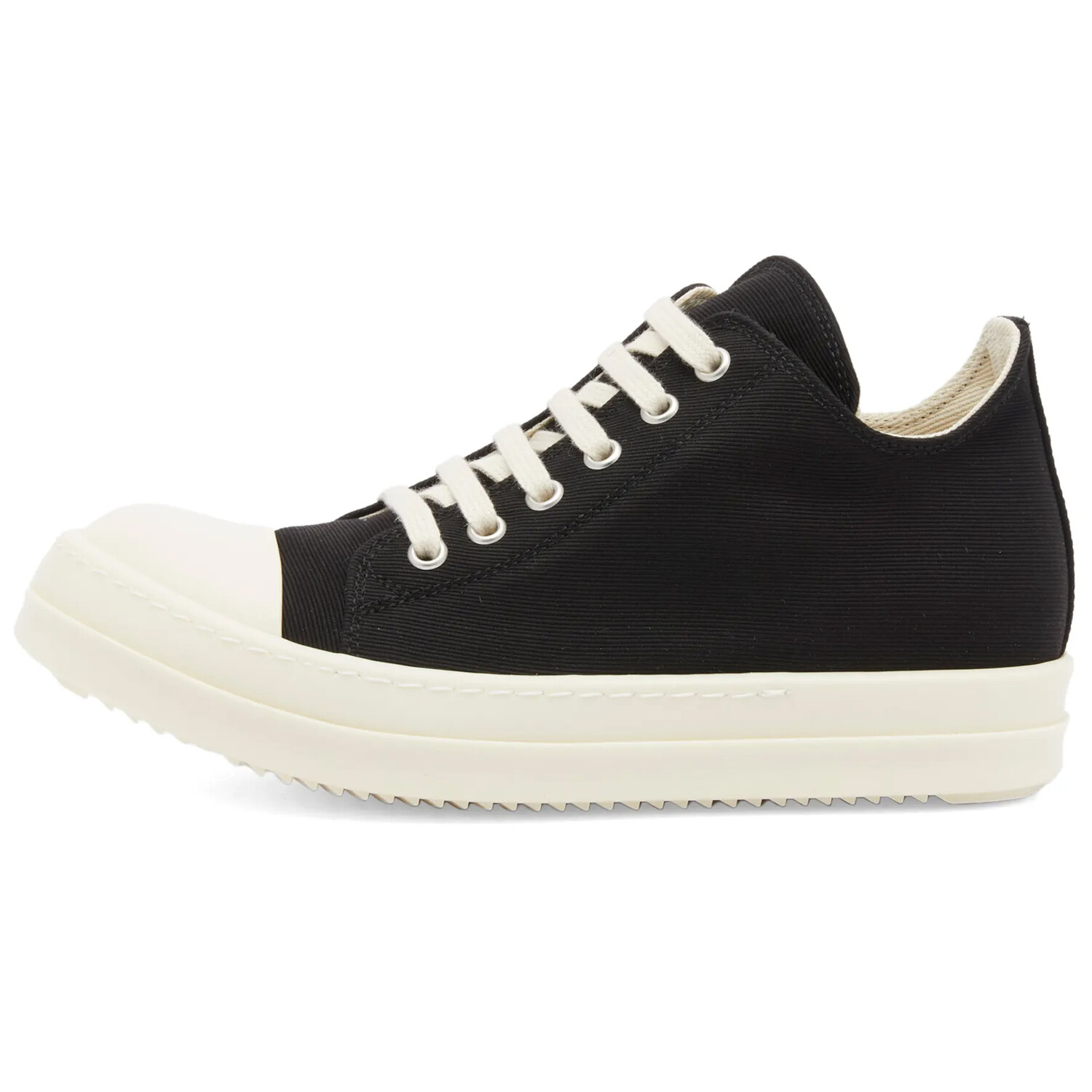 

Кроссовки Rick Owens DRKSHDW Low, черный/молочный