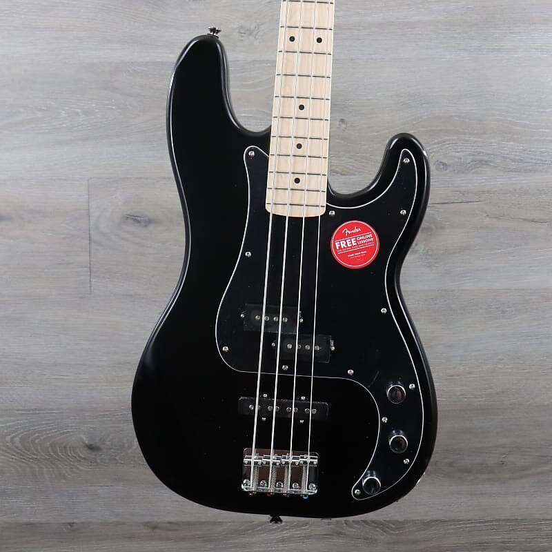 

Гитара Squier Affinity Precision Bass PJ с кленовым грифом, черный