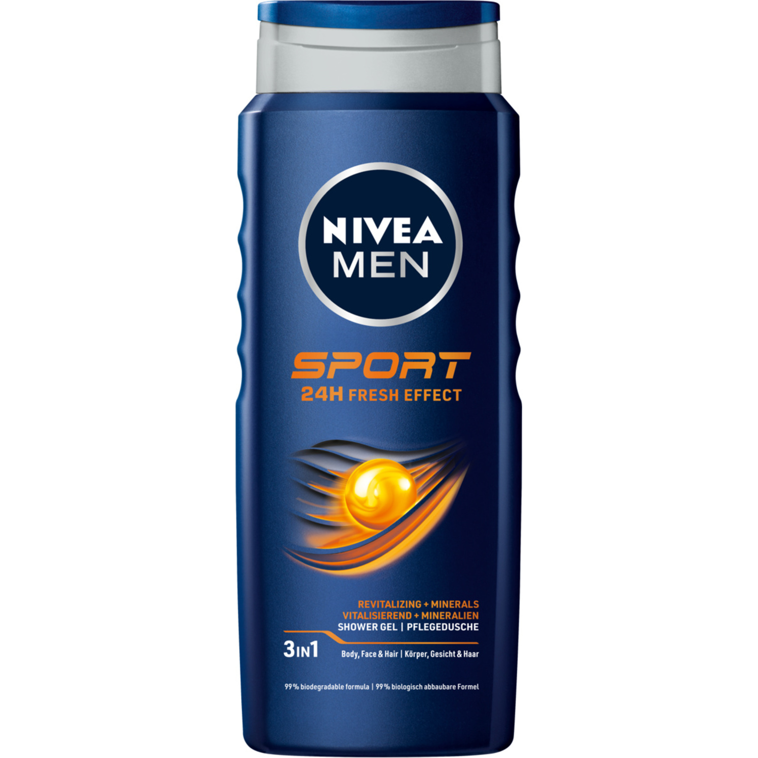 Nivea MEN Sport регенерирующий гель для душа для мужчин, 500 мл - фото