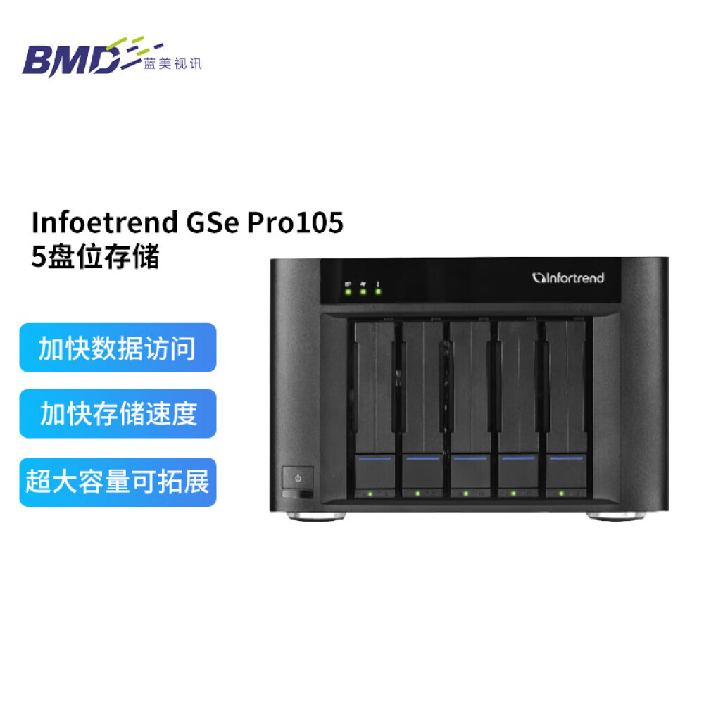 

Сетевое хранилище Infortrend GSe Pro105 Pu'an 5-дисковое