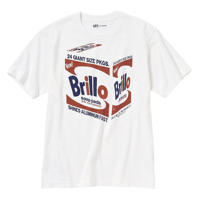 

Футболка Uniqlo UT NY Pop Art (Andy Warhol), белый