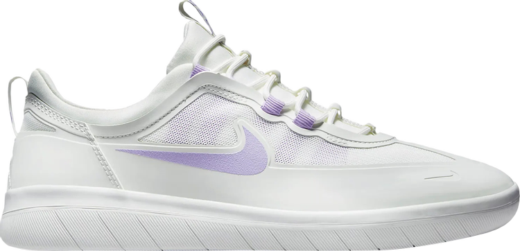 цена Кроссовки Nike Nyjah Free 2 SB 'Summit White Lilac', белый