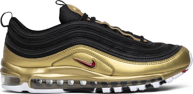 Nike air max hotsell 97 gold and silver