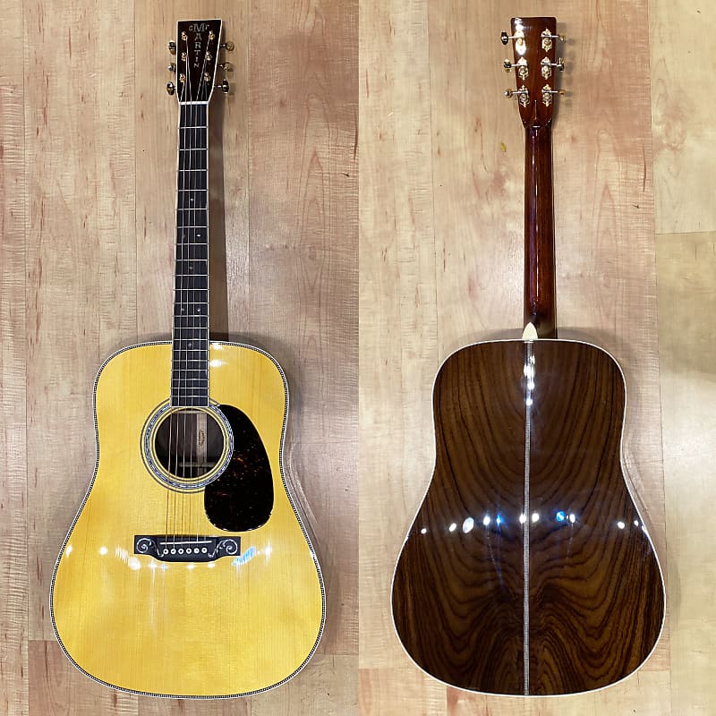 Акустическая гитара Martin Custom Shop D-style с 14 ладами и комплектом Wild Grain East Indian Rosewood #19 2022 Custom Shop D-style 14 Fret Acoustic Guitar with Wild Grain East Indian Rosewood set #19