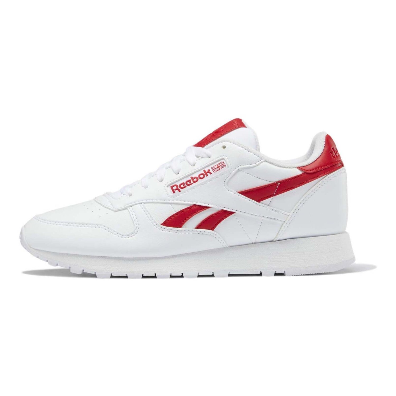 

Кроссовки Reebok Classic LTHR Vegan, белый/красный