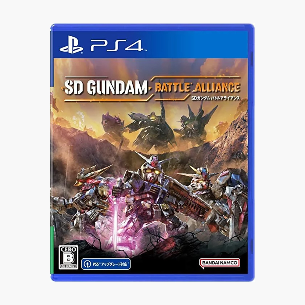 Видеоигра SD Gundam Battle Alliance Limited Edition (PS4) (Japanese version) видеоигра sd gundam battle alliance limited edition ps4 japanese version