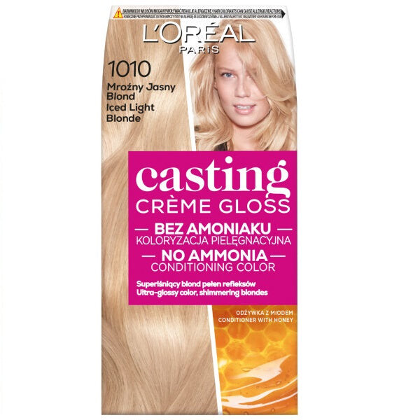 

L'Oreal Paris Краска для волос Casting Creme Gloss 1010 Морозный Светлый Блонд