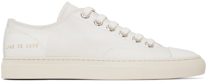 

Белые низкие кеды Tournament Common Projects, Белый
