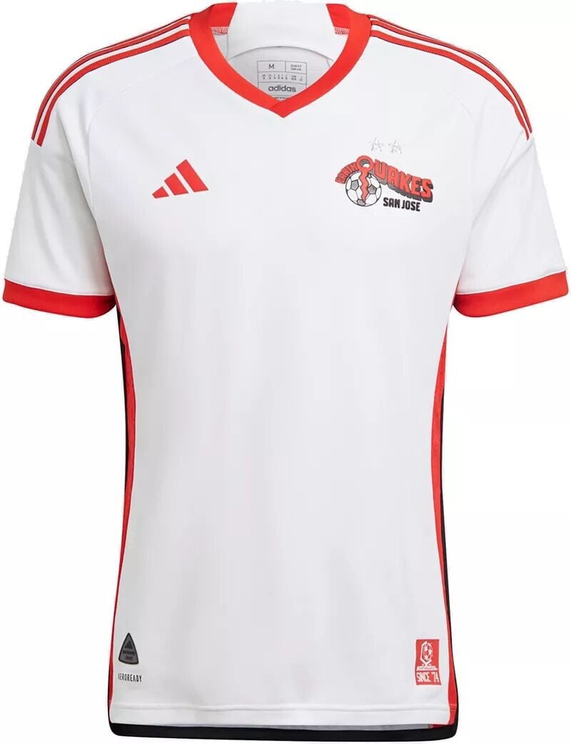 

Adidas Adult San Jose Earthquakes 2024 Вторичное аутентичное джерси