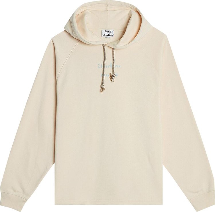 

Толстовка Acne Studios Video Print Hooded Sweatshirt 'Ecru Beige', кремовый