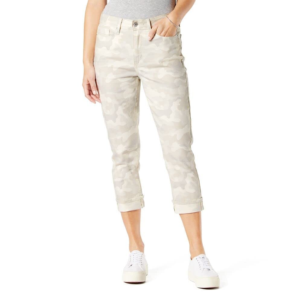 

Джинсы Signature by Levi Strauss & Co. Gold Label, Mid-Rise Capri Jeans