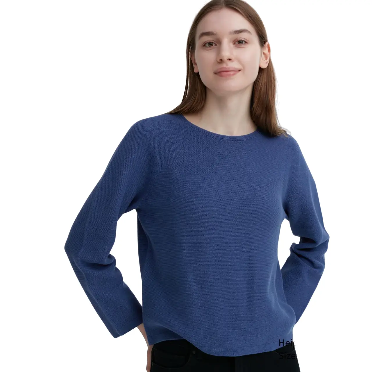 

Джемпер Uniqlo Cotton, синий