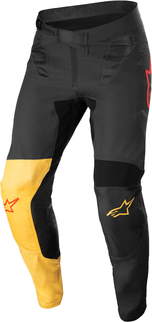 

Штаны для мотокросса Alpinestars Supertech Blaze Patch, черный/желтый