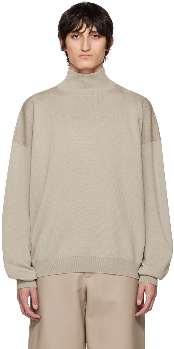

Бежевая легкая водолазка Fear of God, Бежевый