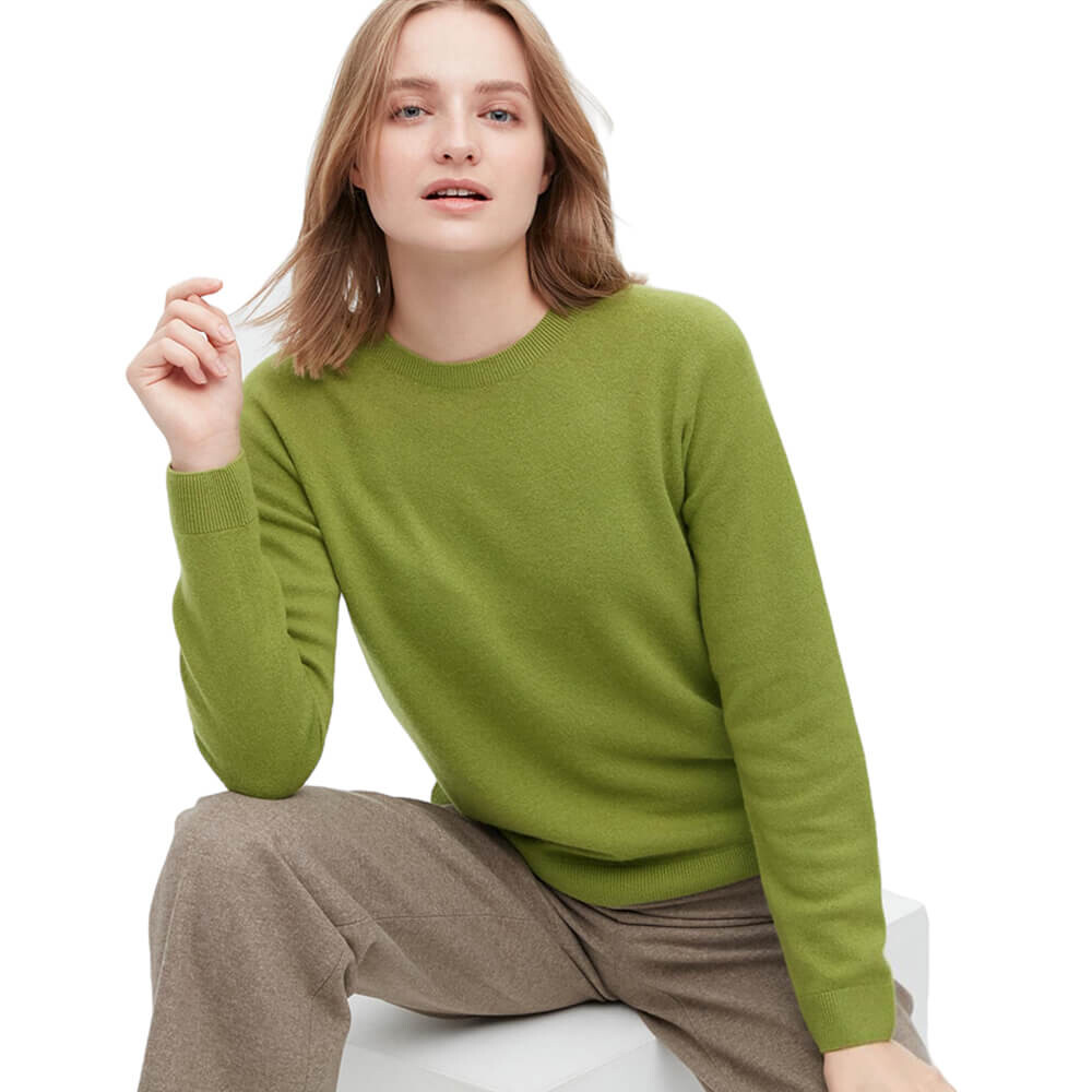 

Джемпер Uniqlo Cashmere 3D Knit Seamless, зеленый