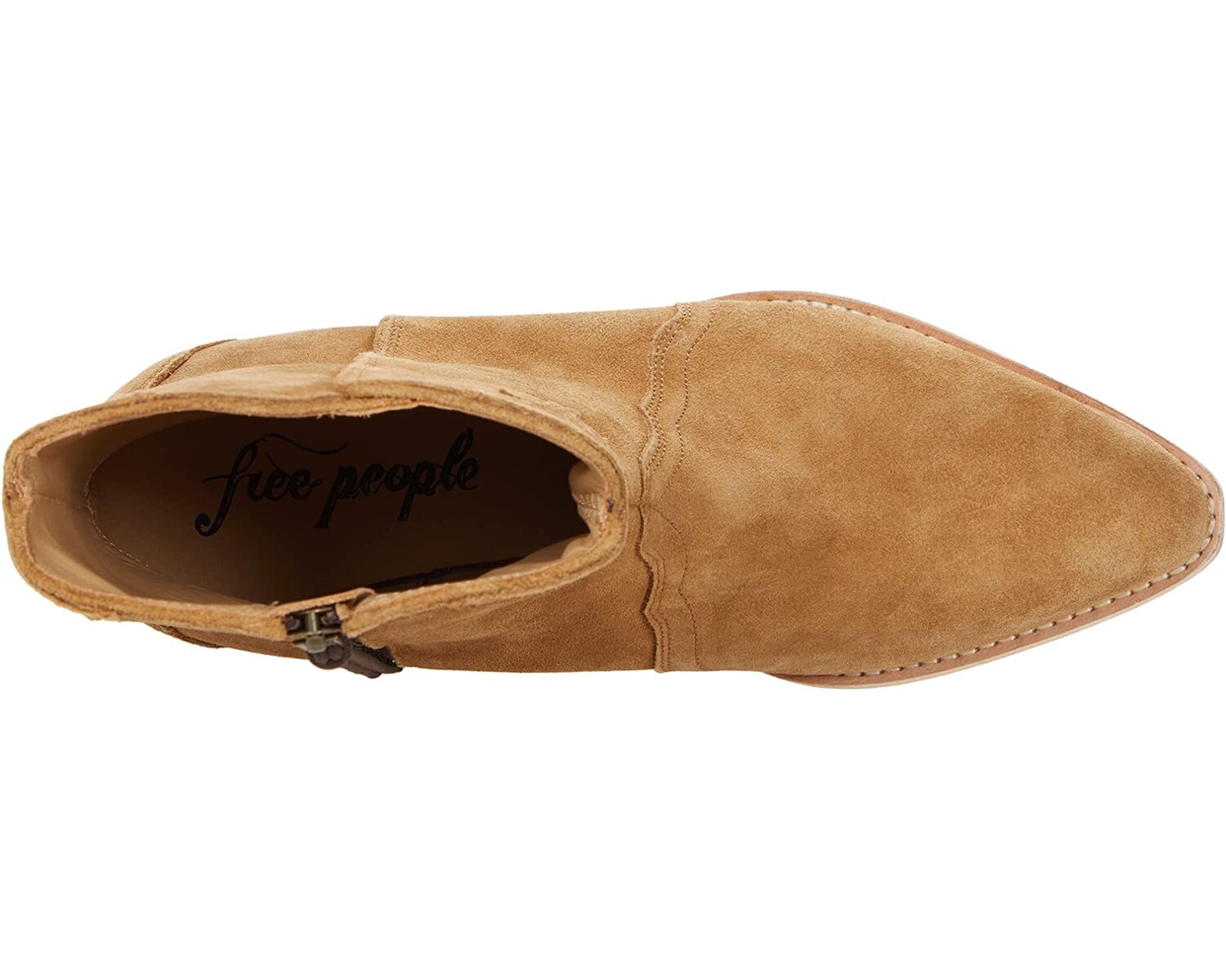 

Ботинки New Frontier Western Boot Free People, бежевый