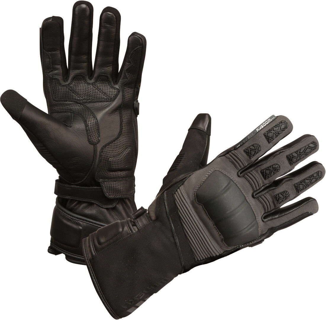 Перчатки Modeka Black Ridge женские мотоциклетные, серый/черный перчатки мотоциклетные женские зимние oxford ottawa серый