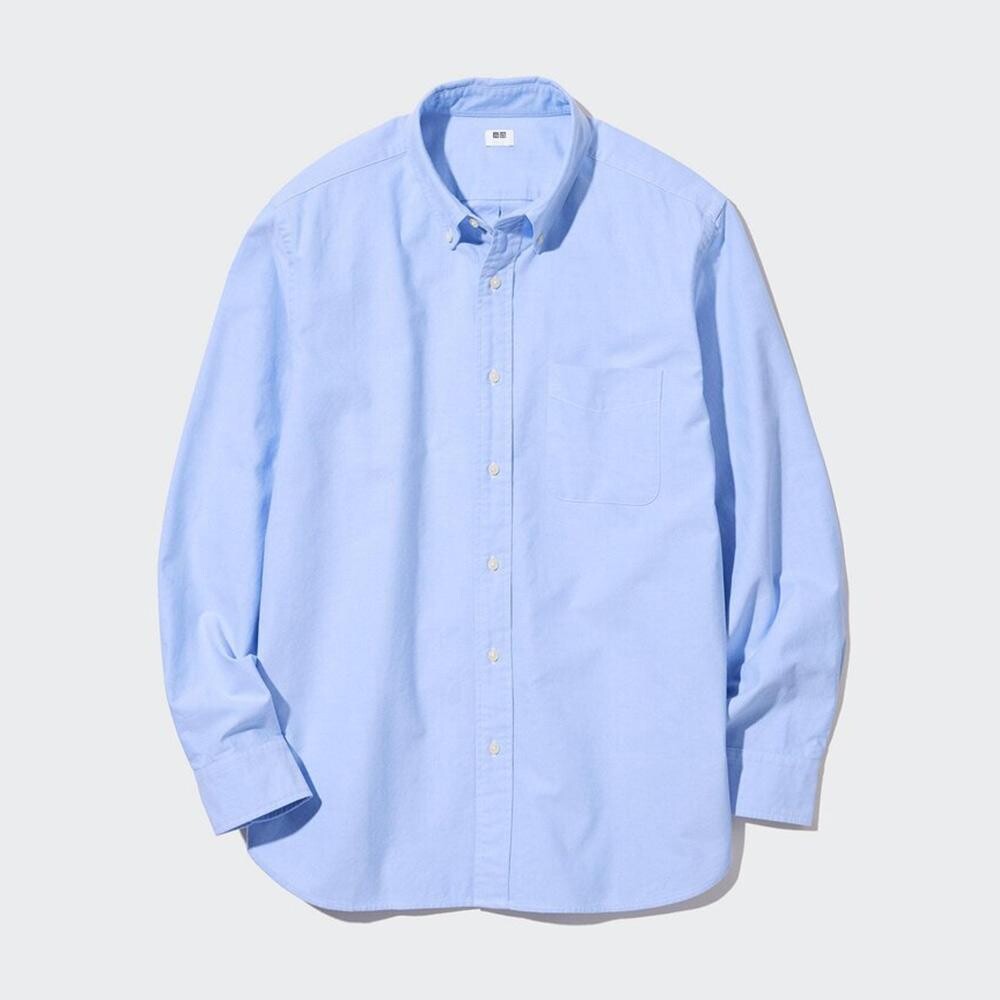 

Рубашка Uniqlo, синий