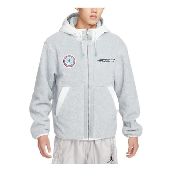 

Толстовка Jordan Brand Patch Zipper Men's Light Blue, Синий