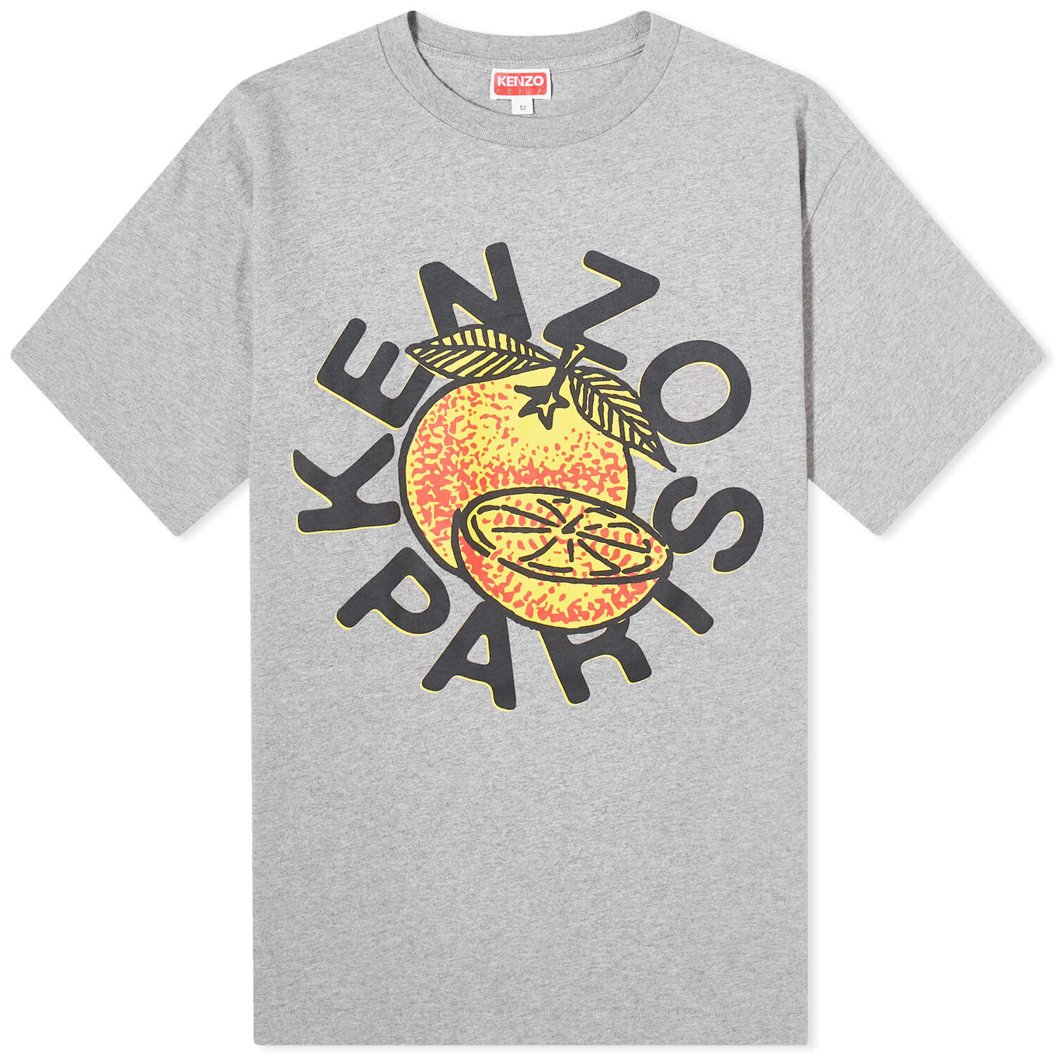

Футболка Kenzo Big Orange, серый