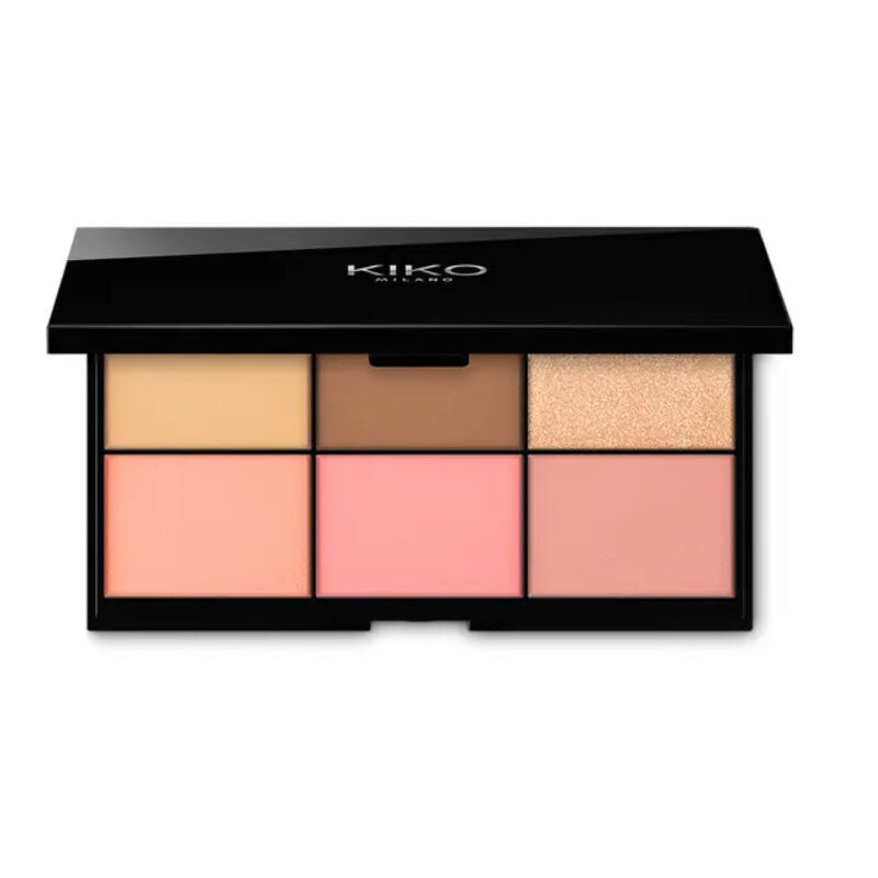

KIKO Milano Палетка для макияжа лица Smart Essential Face Palette 01 16г
