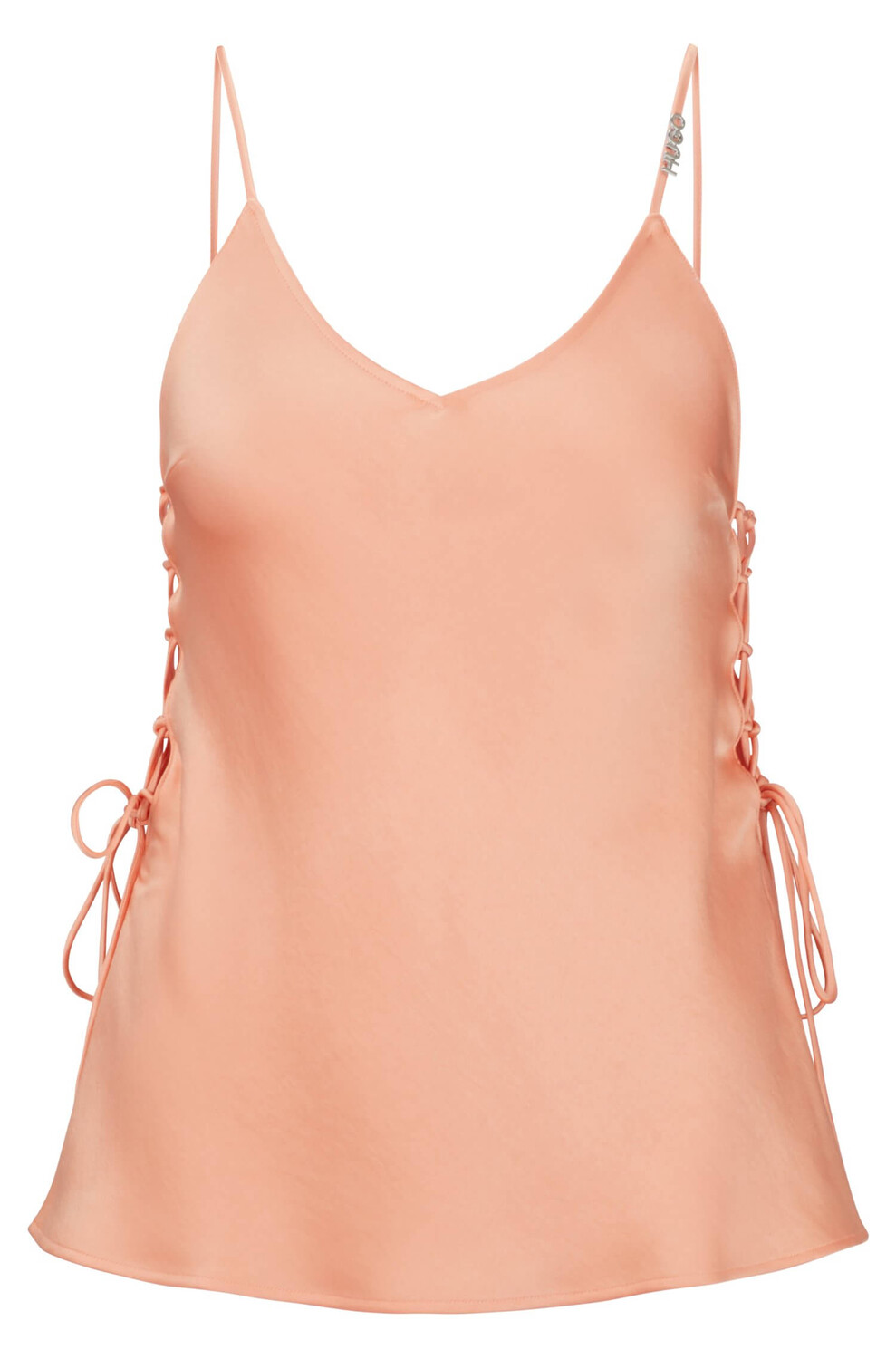 

Топ Hugo Strappy In Satin With Side Laces, светло-оранжевый
