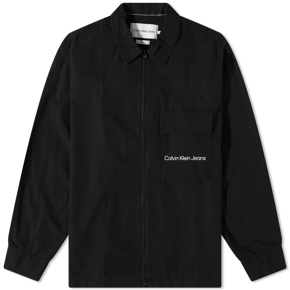 

Рубашка Calvin Klein Mix Media Overshirt